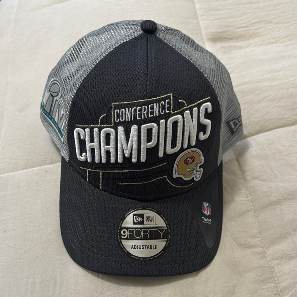 NFL Black and Gray Championship Hat